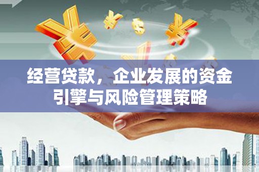 阿图什经营贷款，企业发展的资金引擎与风险管理策略