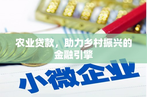 阿图什农业贷款，助力乡村振兴的金融引擎