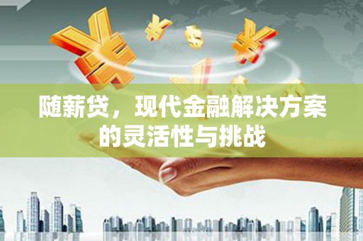 阿图什随薪贷，现代金融解决方案的灵活性与挑战