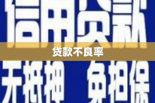 阿图什贷款不良率