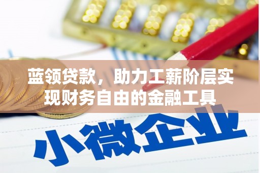 阿图什蓝领贷款，助力工薪阶层实现财务自由的金融工具