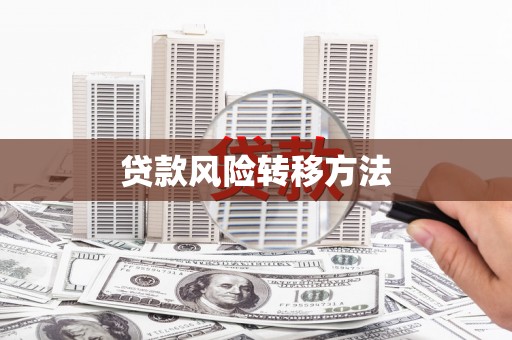 阿图什贷款风险转移方法