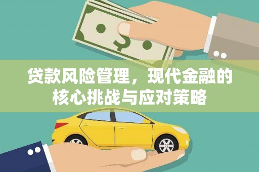 阿图什贷款风险管理，现代金融的核心挑战与应对策略