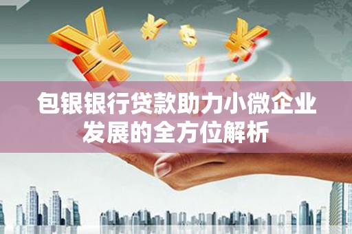 阿图什包银银行贷款助力小微企业发展的全方位解析