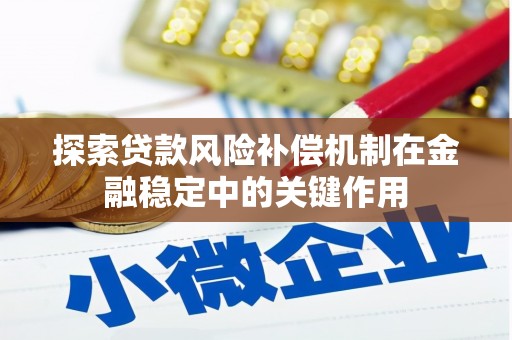 阿图什探索贷款风险补偿机制在金融稳定中的关键作用