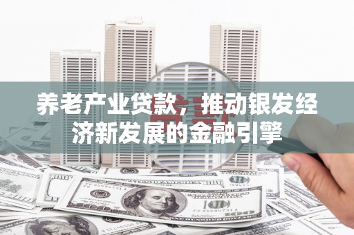 阿图什养老产业贷款，推动银发经济新发展的金融引擎