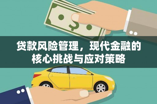 阿图什贷款风险管理，现代金融的核心挑战与应对策略