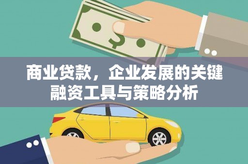 阿图什商业贷款，企业发展的关键融资工具与策略分析