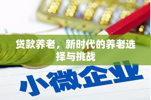 阿图什贷款养老，新时代的养老选择与挑战