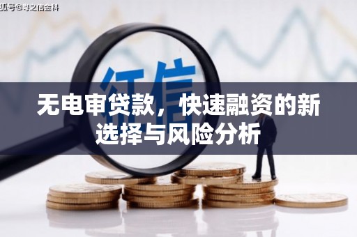 阿图什无电审贷款，快速融资的新选择与风险分析