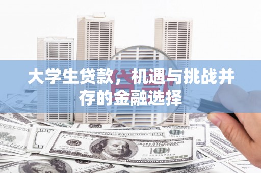 阿图什大学生贷款，机遇与挑战并存的金融选择