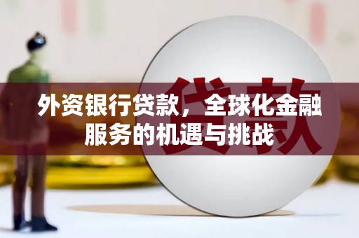 阿图什外资银行贷款，全球化金融服务的机遇与挑战
