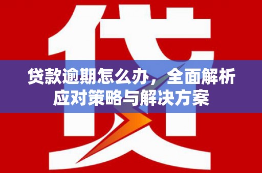 阿图什贷款逾期怎么办，全面解析应对策略与解决方案
