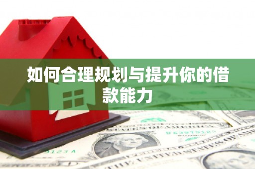 阿图什如何合理规划与提升你的借款能力