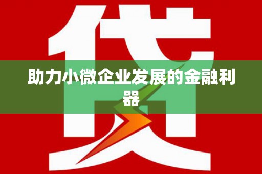 阿图什助力小微企业发展的金融利器