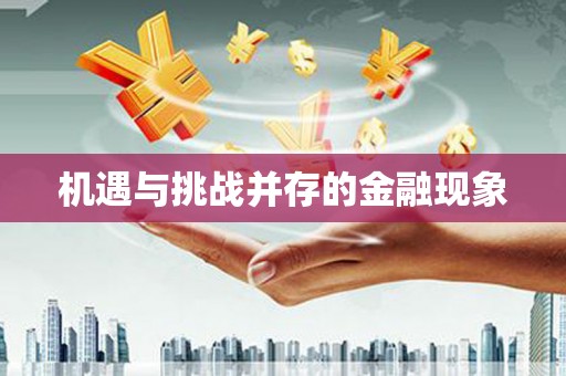 阿图什机遇与挑战并存的金融现象