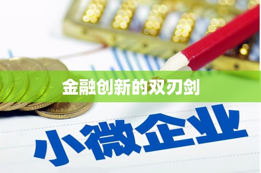 阿图什金融创新的双刃剑